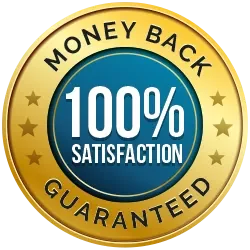AlphaSteel 60-day money back guarantee seal
