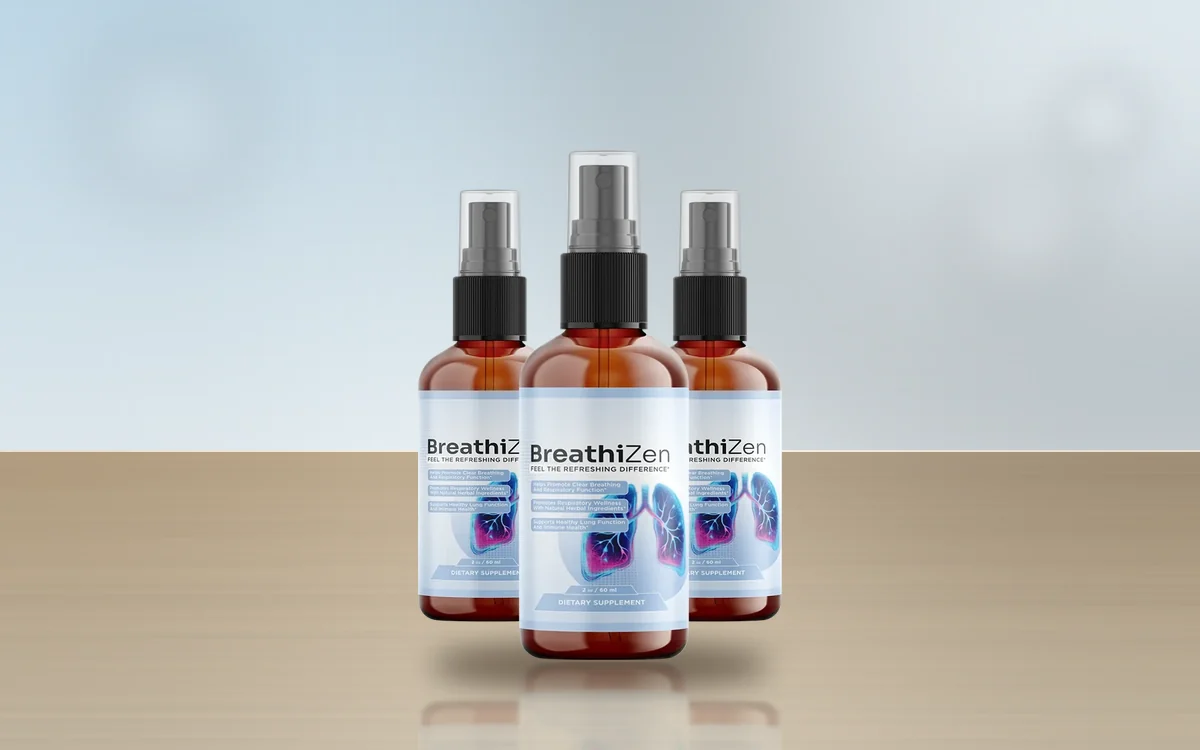 Breathizen three-bottle pack on a table