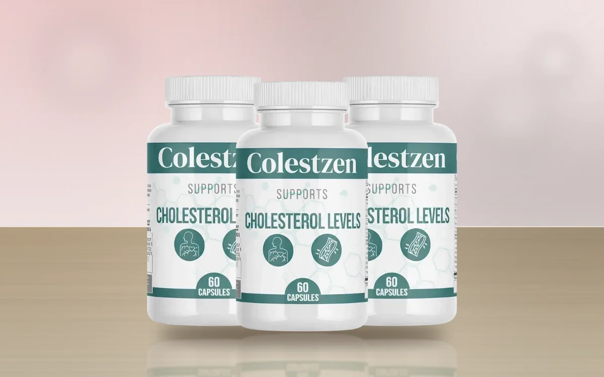 ColestZen three-bottle pack on a table