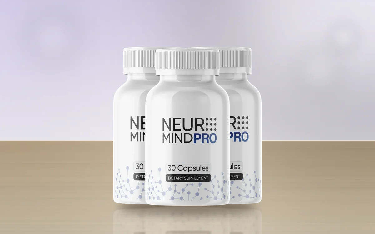 Neuromind Pro three-bottle pack on a table