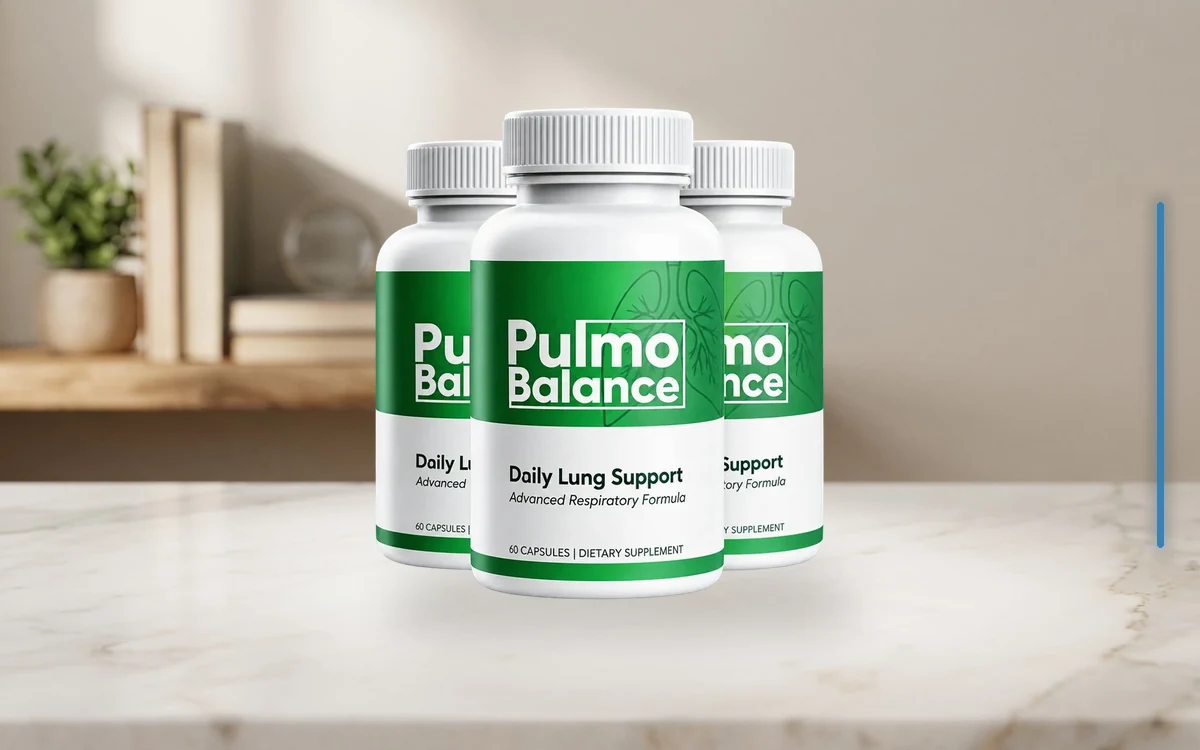 Pulmo Balance three-bottle pack on a table