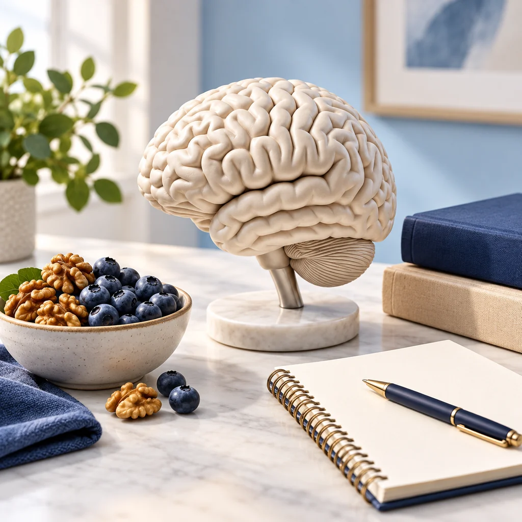 Brain Health editorial still life