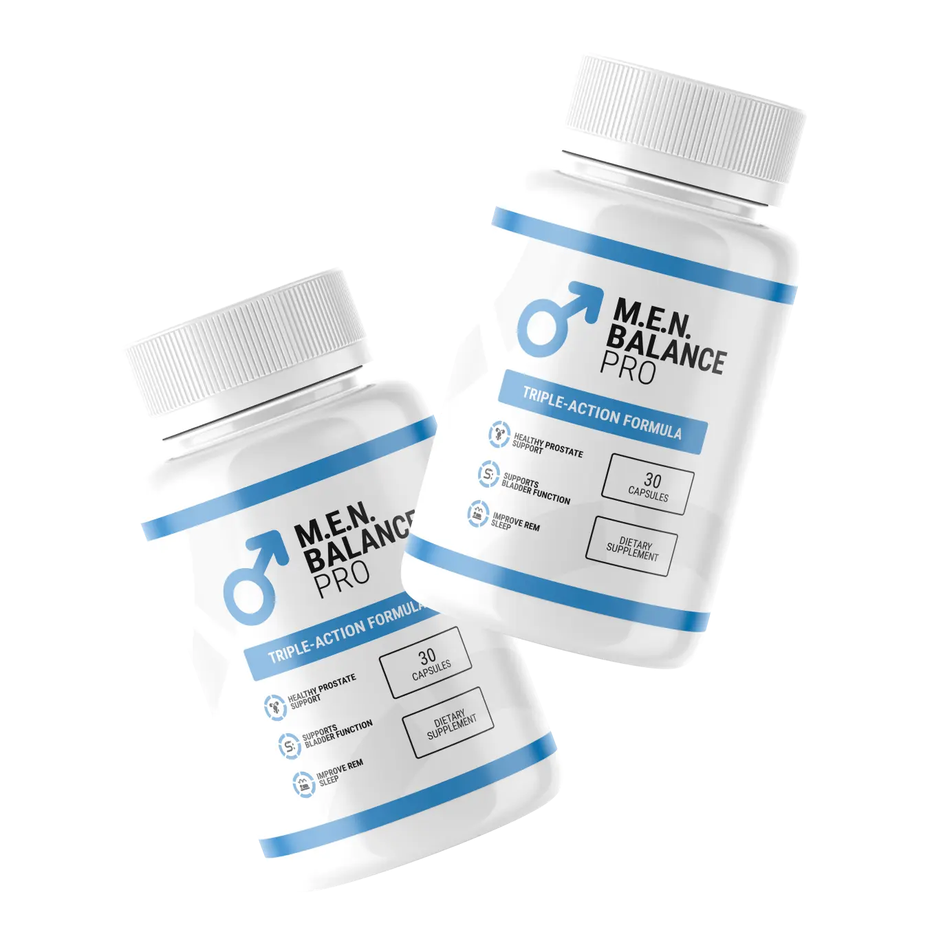 Two Men Balance Pro bottles