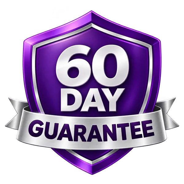 SlimMetrix 60-day money back guarantee seal